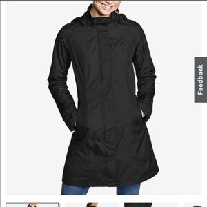 Tall Eddie Bauer weatheredge rain jacket